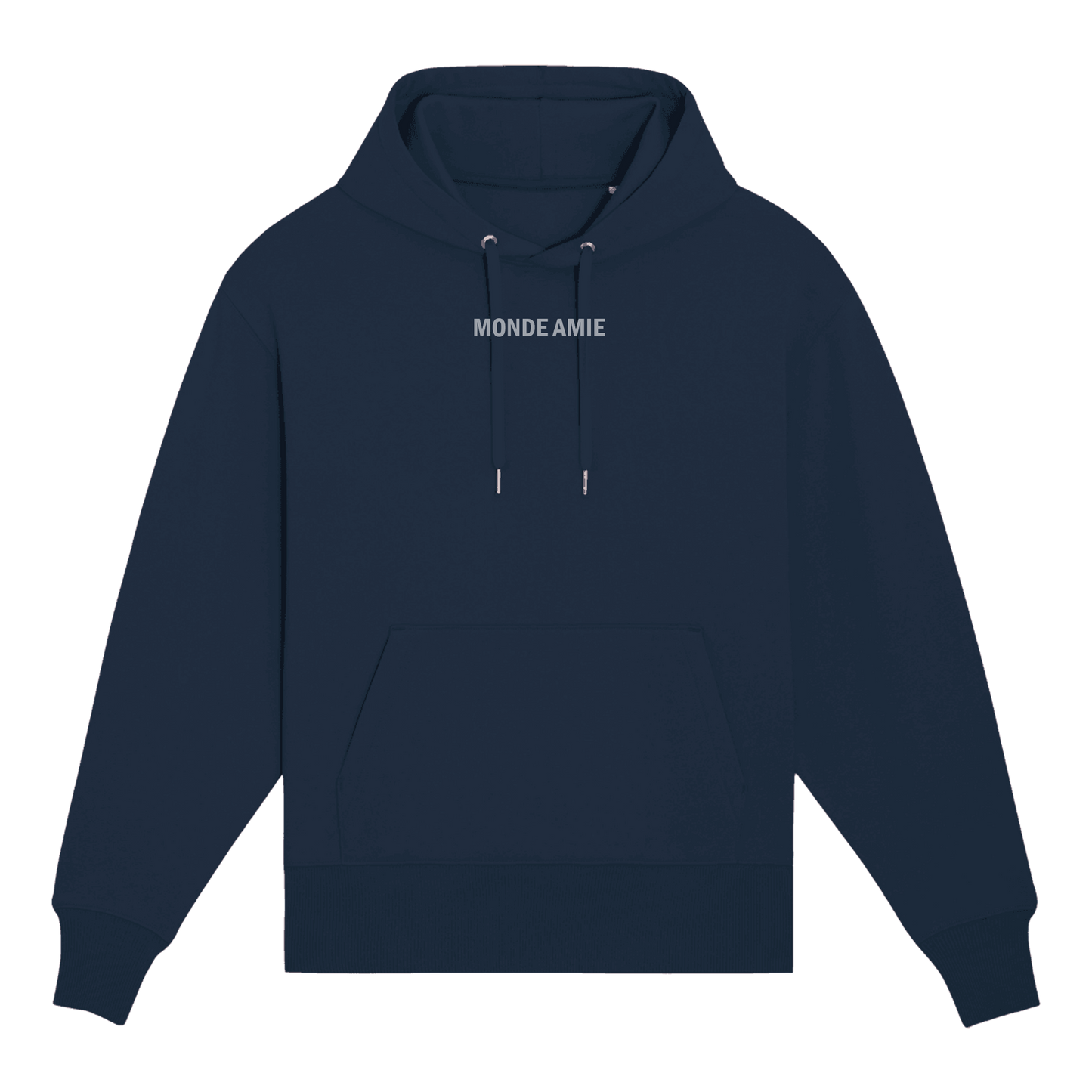 @AMIE HOODIE GLITTER STAR SILVER