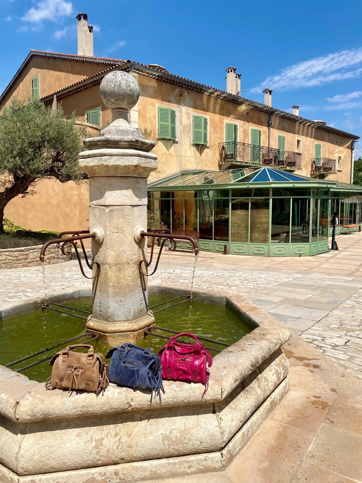 MILANO SMALL - DARK BLUE & SUEDE